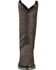 Old West Men's Trucker Western Work Boots - Soft Toe, Distressed, hi-res