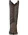Old West Trucker Western Work Boots - Soft Toe, Distressed, hi-res