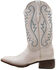 Image #3 - Dan Post Women's Sugar Western Boots - Broad Square Toe, White, hi-res