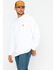 Image #1 - Carhartt Men's Long Sleeve Work T-Shirt, White, hi-res