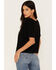 Image #4 - Shyanne Women's Just Add Whiskey Graphic Short Sleeve Tee , Black, hi-res