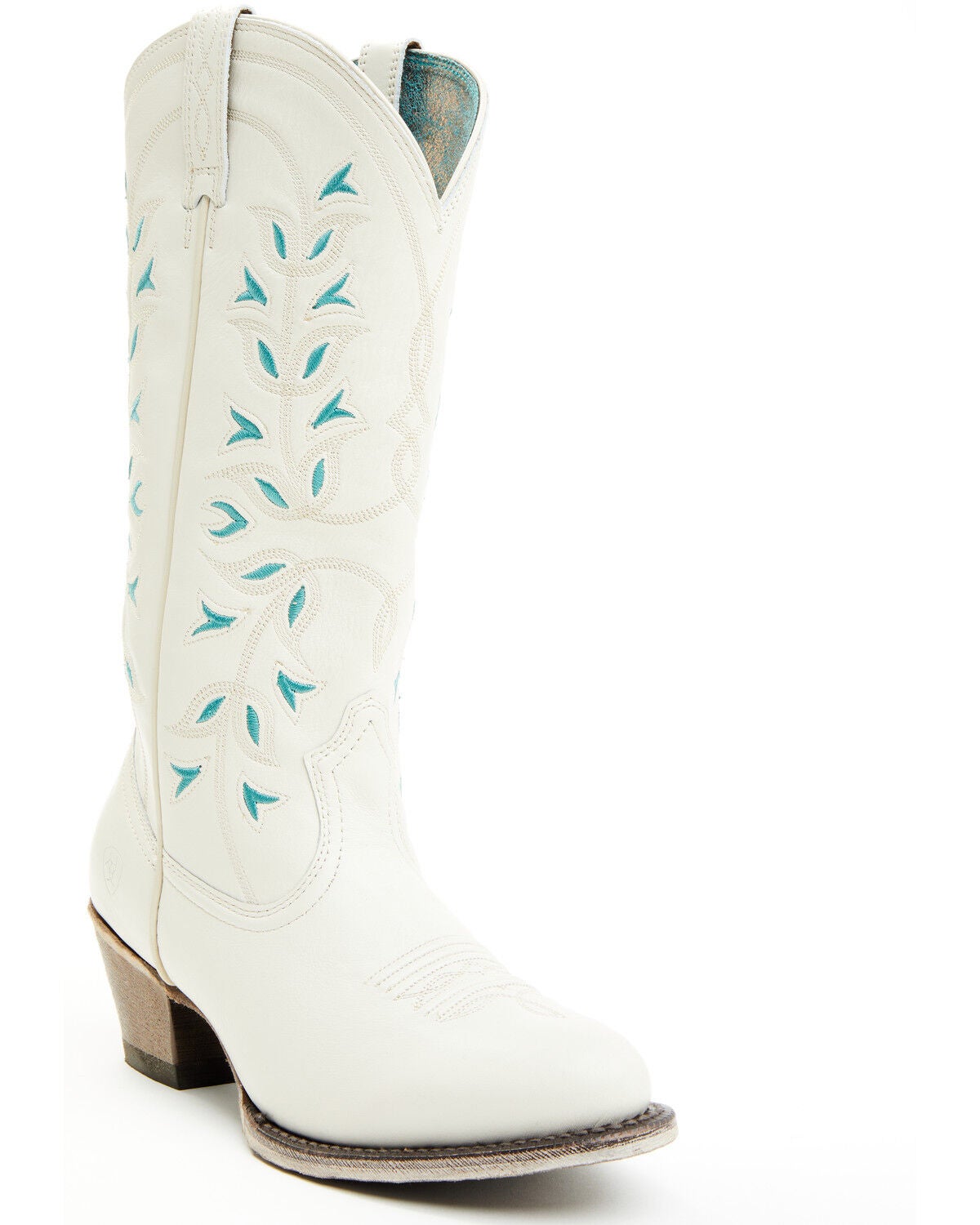 Ariat Women's Desert Holly Western Boots - Round Toe, Beige, hi-res