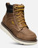 Image #1 - Keen Men's Cincinnati 6" Waterproof Boots - Round Toe, Brown, hi-res