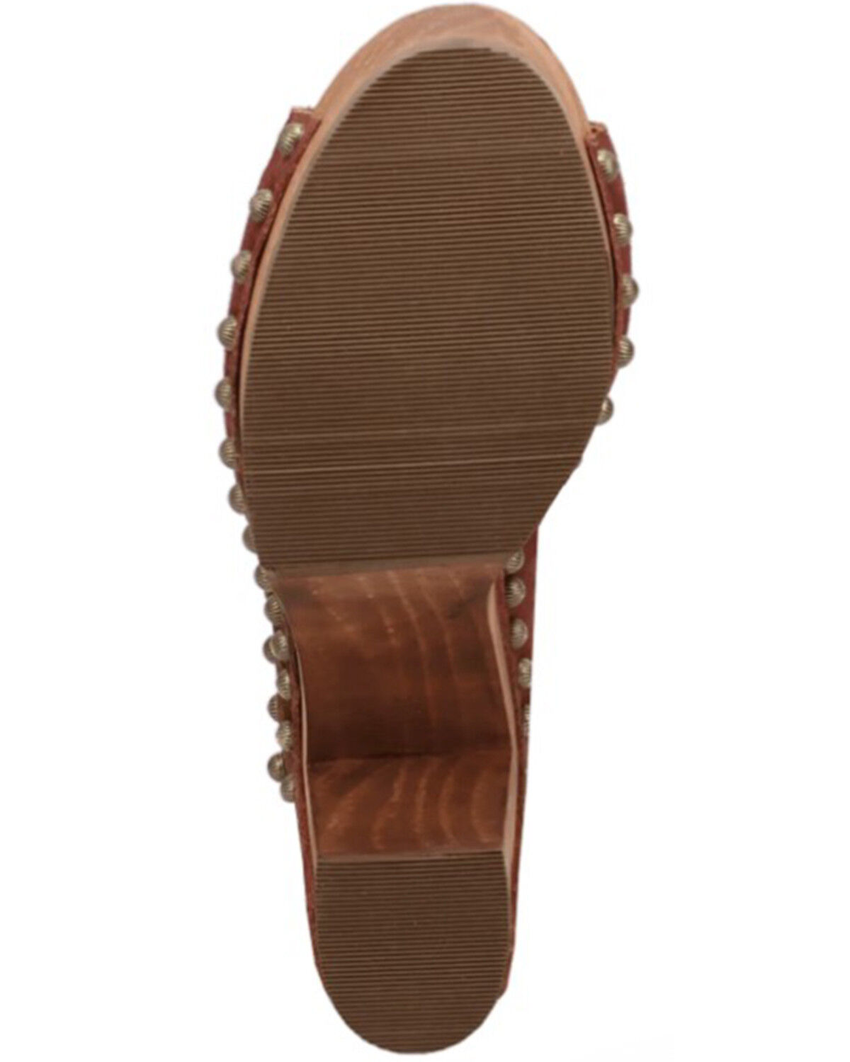 Image #7 - Dingo Women's Echo Wooden Sandals, Wine, hi-res