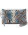 Image #1 - Hobo Women's Darcy Snake Print Crossbody Bag, Blue, hi-res