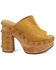 Image #2 - Dingo Women's Free Spirit Wooden Sandals, Mustard, hi-res