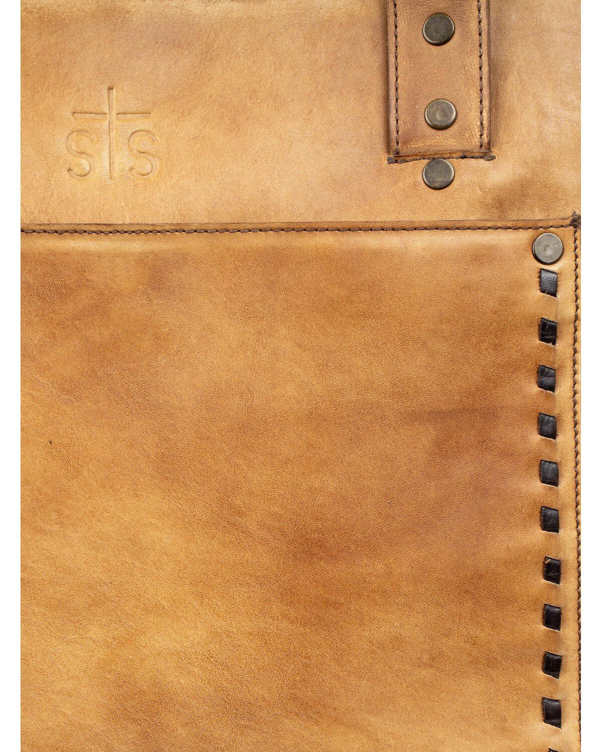 Image #3 - STS Ranchwear by Carroll Women's Bandera Simple Tote, Caramel, hi-res