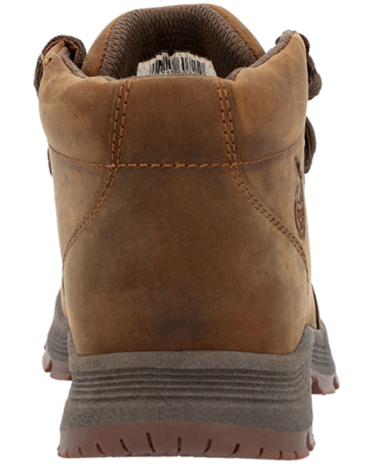 Image #5 - Georgia Boot Boys' Athens Superlyte Wallabe Chukka Shoes - Moc Toe, Brown, hi-res