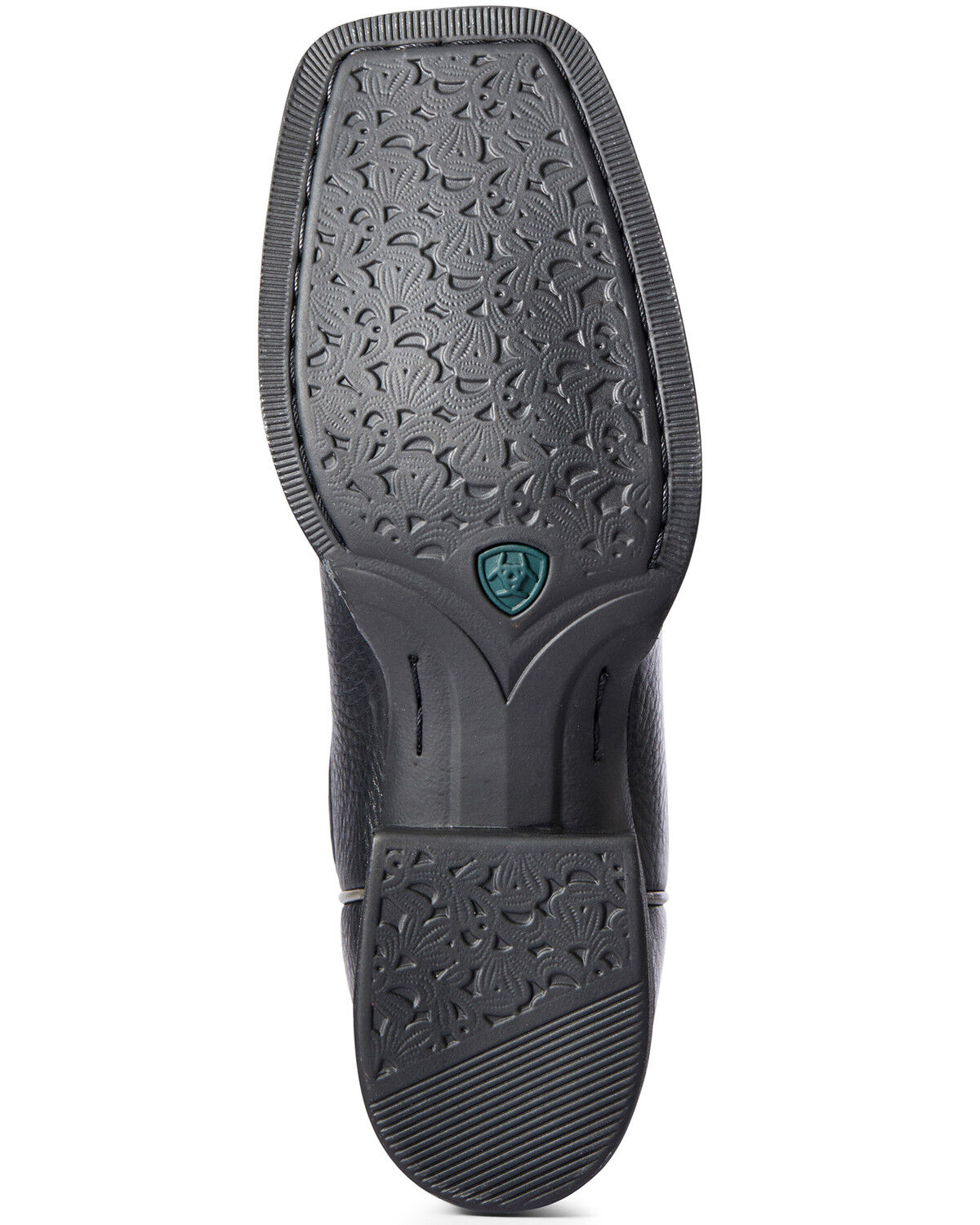 Image #5 - Ariat Women's Round Up Remuda Western Boots - Broad Square Toe, Black, hi-res