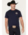 Image #2 - Cody James Men's Good Stories Short Sleeve Graphic T-Shirt, Navy, hi-res