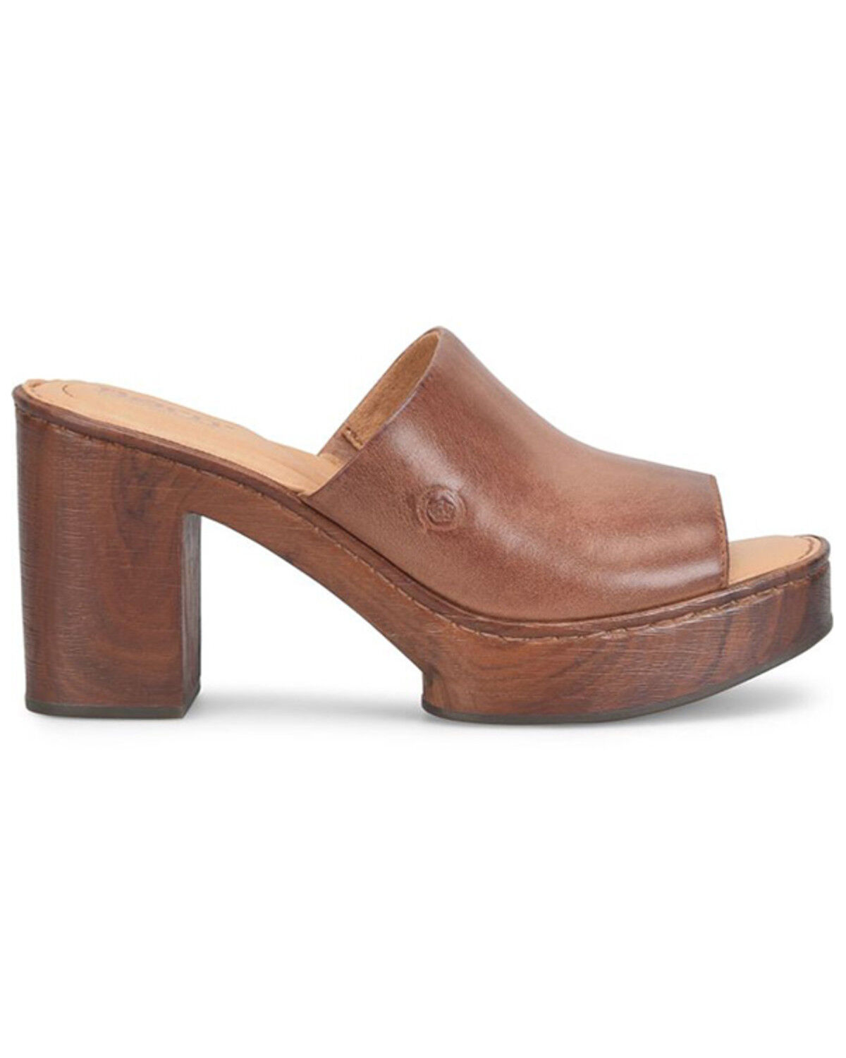 Image #2 - Born Women's Nix Platform Sandals, Brown, hi-res