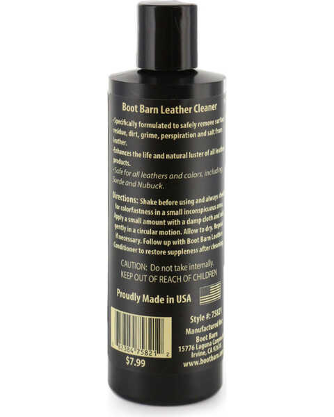 Boot Barn All Purpose Leather Cleaner, No Color, hi-res