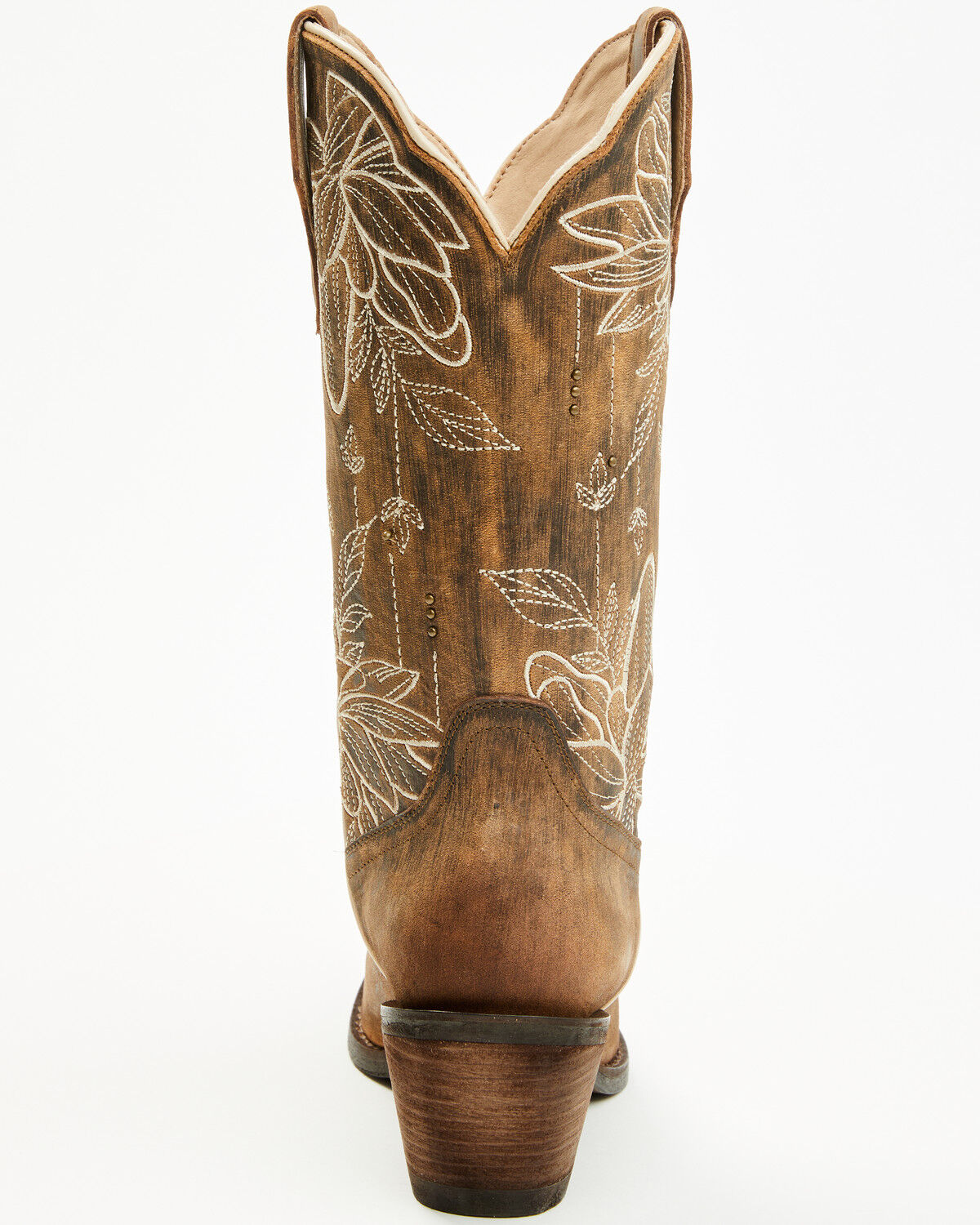 Image #5 - Shyanne Women's Toba Western Boots - Snip Toe, Brown, hi-res