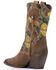 Image #3 - Golo Shoes Women's Cactus Graphic Western Boot - Pointed Toe, Camel, hi-res