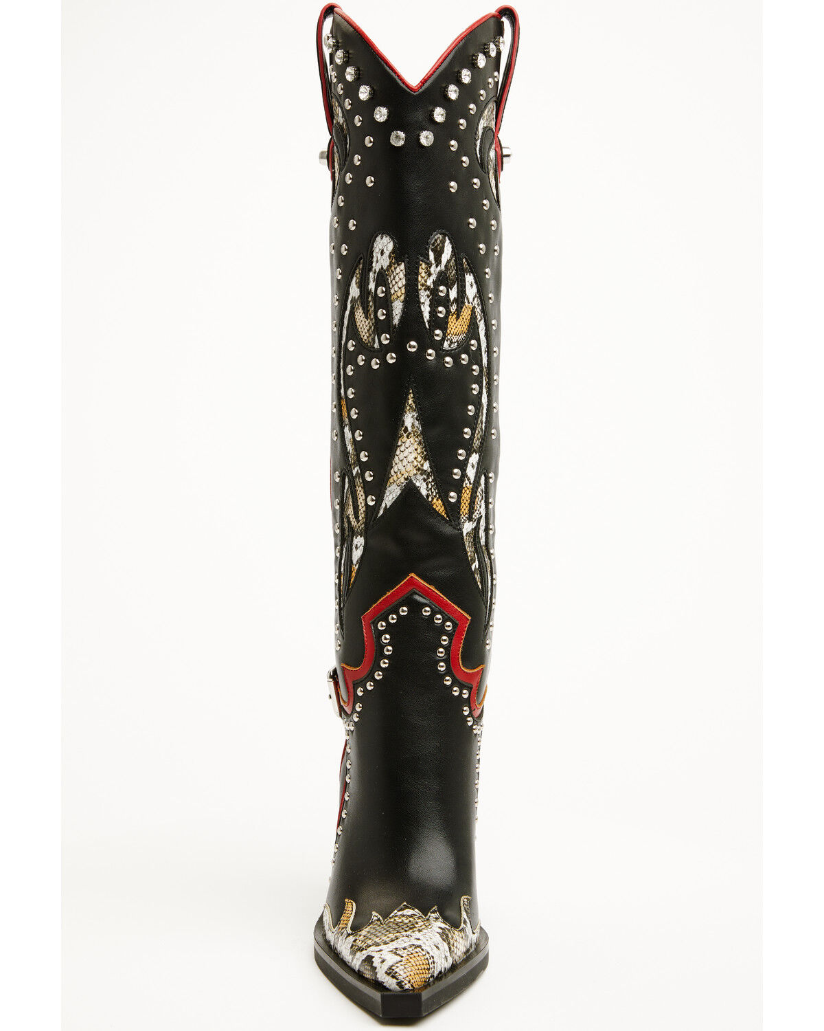Image #4 - Azalea Wang Women's Hyperion Tall Western Boots - Snip Toe, Black, hi-res