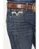 Image #2 - Rock & Roll Denim Men's Dark Wash Skinny Reflex Denim Jeans, Dark Wash, hi-res