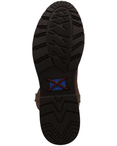 Image #7 - Twisted X Men's 12" Tech X Western Boot - Medium Toe, Brown, hi-res