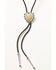 Image #1 - Shyanne Women's Heart Bolo Necklace, Silver, hi-res