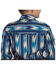 Image #2 - Roper Boys' Southwestern Striped Long Sleeve Snap Western Shirt, Blue, hi-res