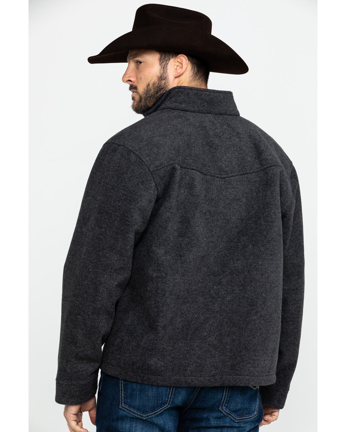 Image #2 - Outback Trading Co. Men's Oregon Jacket, Charcoal, hi-res