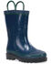 Image #1 - Western Chief Boys' Firechief 2 Rain Boots, Navy, hi-res