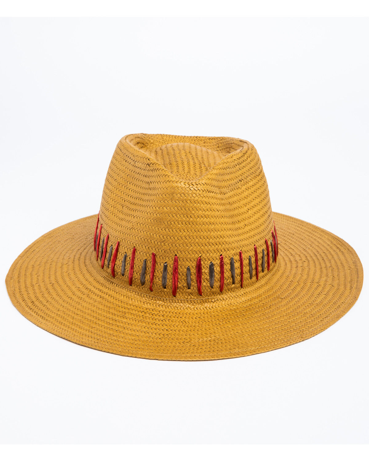 Image #5 - Nikki Beach Women's Raine Straw Fedora, Brown, hi-res