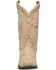 Image #5 - Laredo Women's Fade To Cat Western Boots - Square Toe, Off White, hi-res