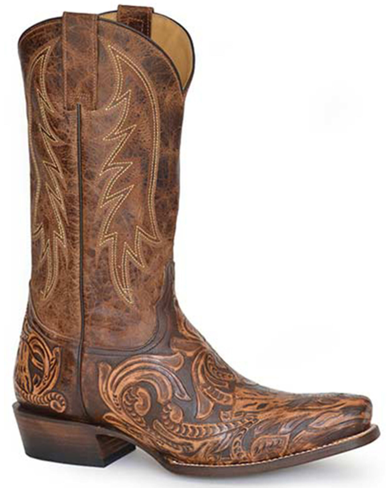 Stetson hand outlet tooled boots