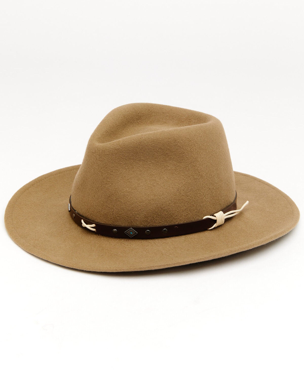 Cody James Men's Trec Wool Western Hat, Mushroom, hi-res