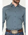 Image #3 - Cody James Men's Bourbon Geo Print Long Sleeve Button-Down Stretch Western Shirt, Navy, hi-res