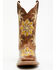Image #4 - Laredo Women's Melrose Floral Western Boots - Broad Square Toe, Tan, hi-res