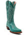 Image #1 - Ferrini Women's Mae Western Boots - Snip Toe, Turquoise, hi-res