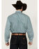 Image #4 - Stetson Men's Medallion Print Long Sleeve Snap Western Shirt, Teal, hi-res