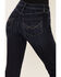 Image #4 - Idyllwind Women's Elliston Dark Wash Mid Rise Studded Slit Bootcut Jeans, Dark Wash, hi-res