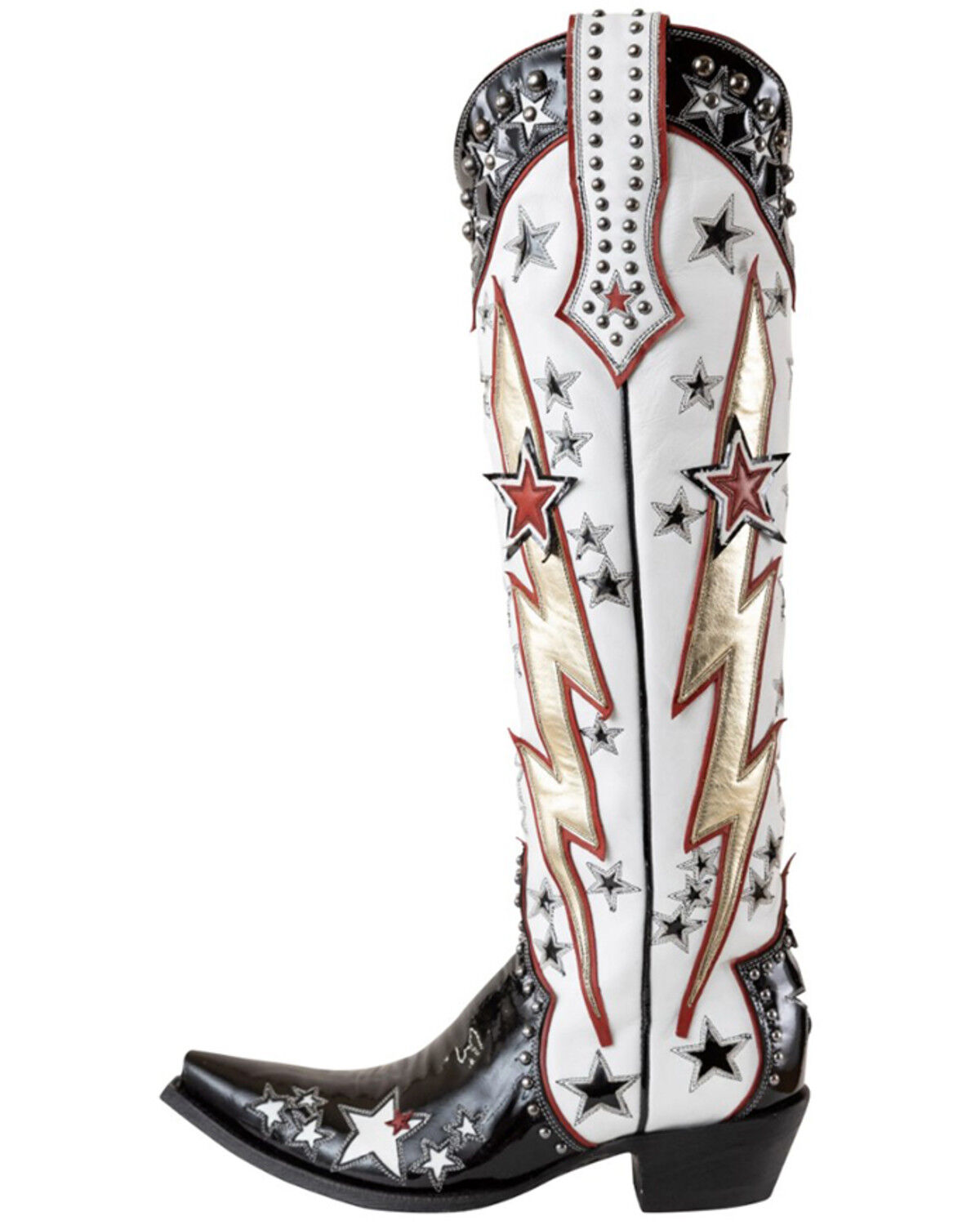 Image #3 - Double D Ranch Women's Zamm Tall Western Boots - Snip Toe, Black, hi-res