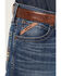 Image #2 - Ariat Men's M4 Heath Thornton Medium Wash Relaxed Bootcut Stretch Denim Jeans, Medium Wash, hi-res