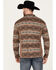 Image #4 - Powder River Outfitters by Panhandle Men's Pro Southwestern 1/4 Zip Henley Long Sleeve Shirt, Brown, hi-res