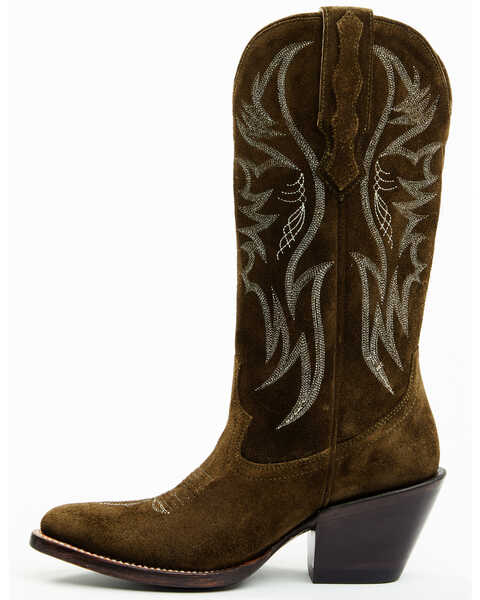 Image #3 - Idyllwind Women's Charmed Life Western Boots - Pointed Toe, Olive, hi-res