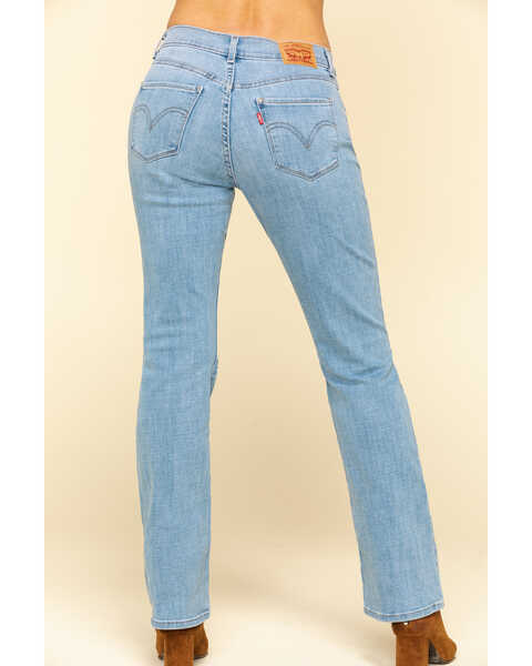 Image #4 - Levi's Women's Classic Light Wash Bootcut Jeans , Blue, hi-res