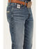Image #2 - Cinch Men's White Label Medium Stonewash Relaxed Straight Rigid Denim, Medium Wash, hi-res