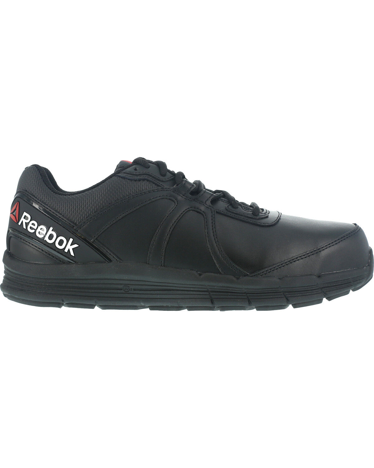 Image #3 - Reebok Women's Athletic Oxford Guide Work Shoes - Steel Toe, Black, hi-res