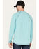 Image #4 - Cody James Men's FR Solid Long Sleeve Raglan Work T-Shirt, Teal, hi-res