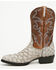 Image #3 - Dan Post Men's Exotic Pirarucu Western Boots - Round Toe, Grey, hi-res