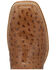 Image #6 - Twisted X Men's Reserve Exotic Ostrich Western Boots - Broad Square Toe, Black, hi-res