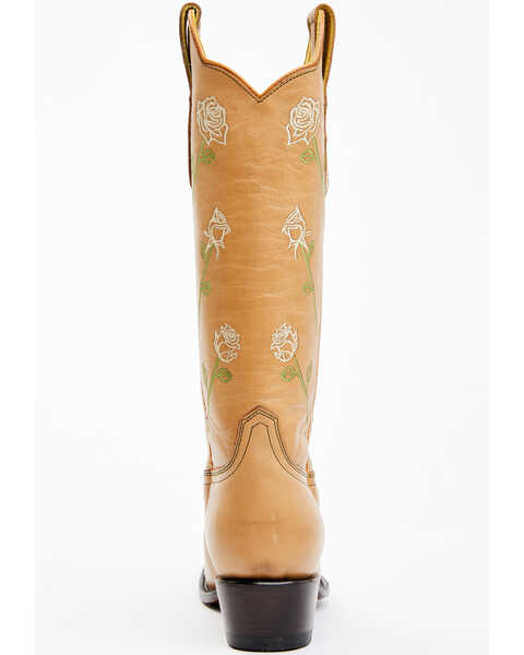 Image #5 - Planet Cowboy Women's Saharan Dozen Roses Western Boot - Snip Toe , Tan, hi-res