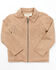Image #1 - Shyanne Toddler Girls' Faux Suede Fringe Jacket, Tan, hi-res