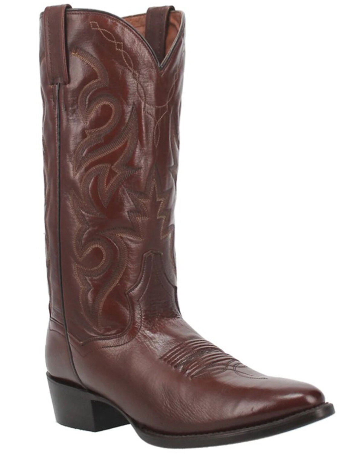 Image #1 - Dan Post Men's Mignon Western Boots - Round Toe, Tan, hi-res