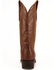 Image #3 - Ferrini Men's Stallion Western Boots - Square Toe, Cognac, hi-res
