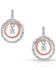 Montana Silversmiths Women's Haloed First Star Earrings, , hi-res