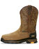 Image #2 - Ariat Men's Intrepid Force Western Work Boots - Composite Toe, Brown, hi-res